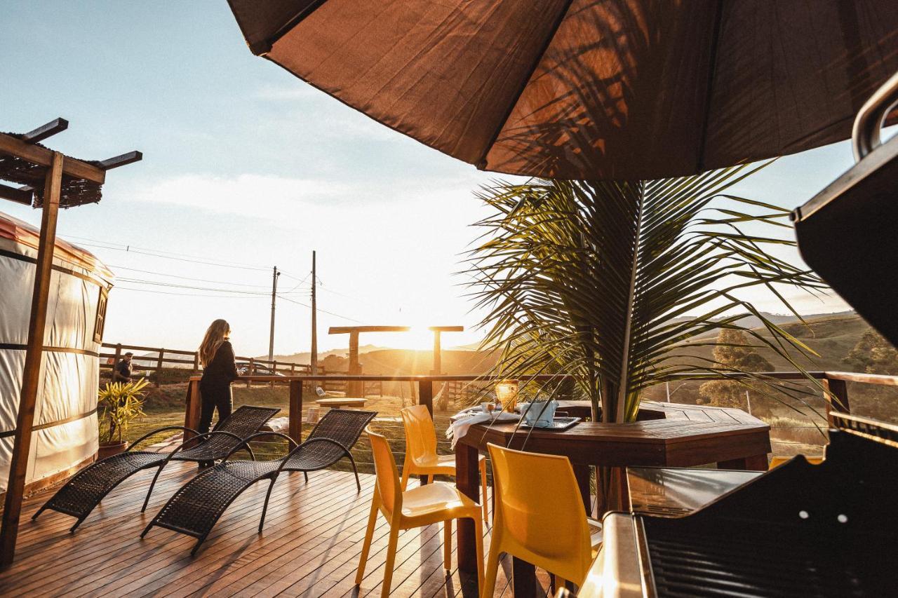 Yurt, Romantico E Luxuoso, Natureza E Cachoeiras Hotel Jacutinga Bagian luar foto