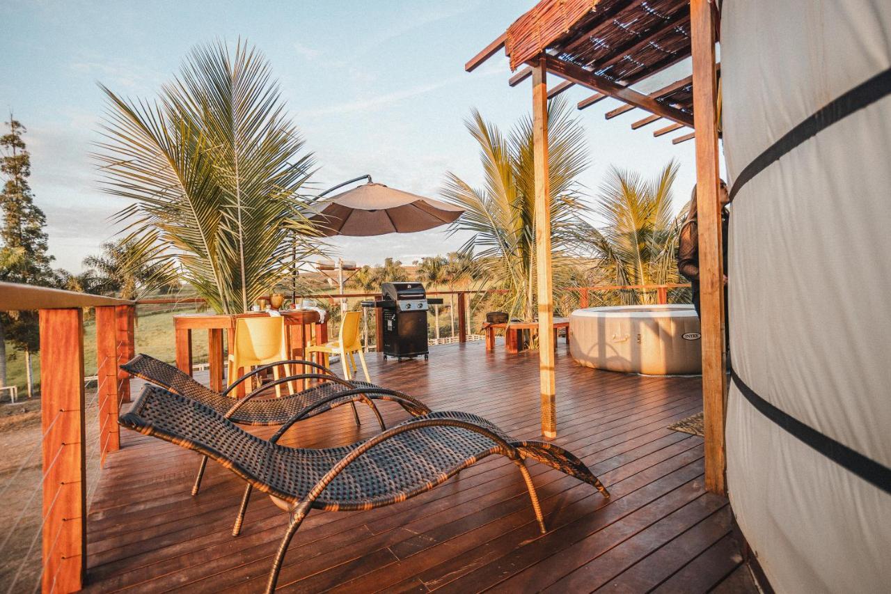 Yurt, Romantico E Luxuoso, Natureza E Cachoeiras Hotel Jacutinga Bagian luar foto