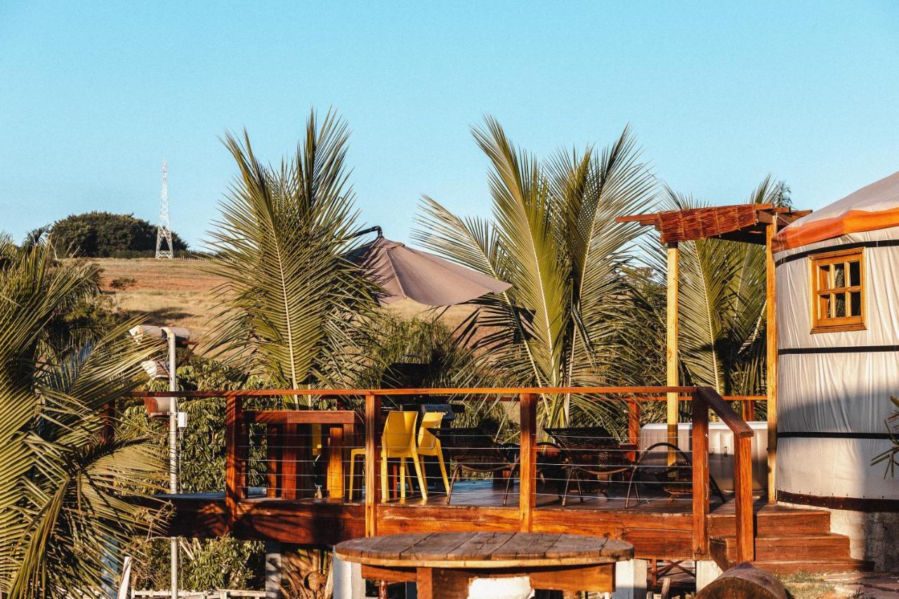 Yurt, Romantico E Luxuoso, Natureza E Cachoeiras Hotel Jacutinga Bagian luar foto